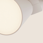The stone Aim Clamp Light from Gantri close up.