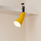 The sunrise Aim Clamp Light from Gantri with the black clamp.
