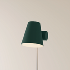 The forest Aim Floor Light from Gantri with the white rod option.
