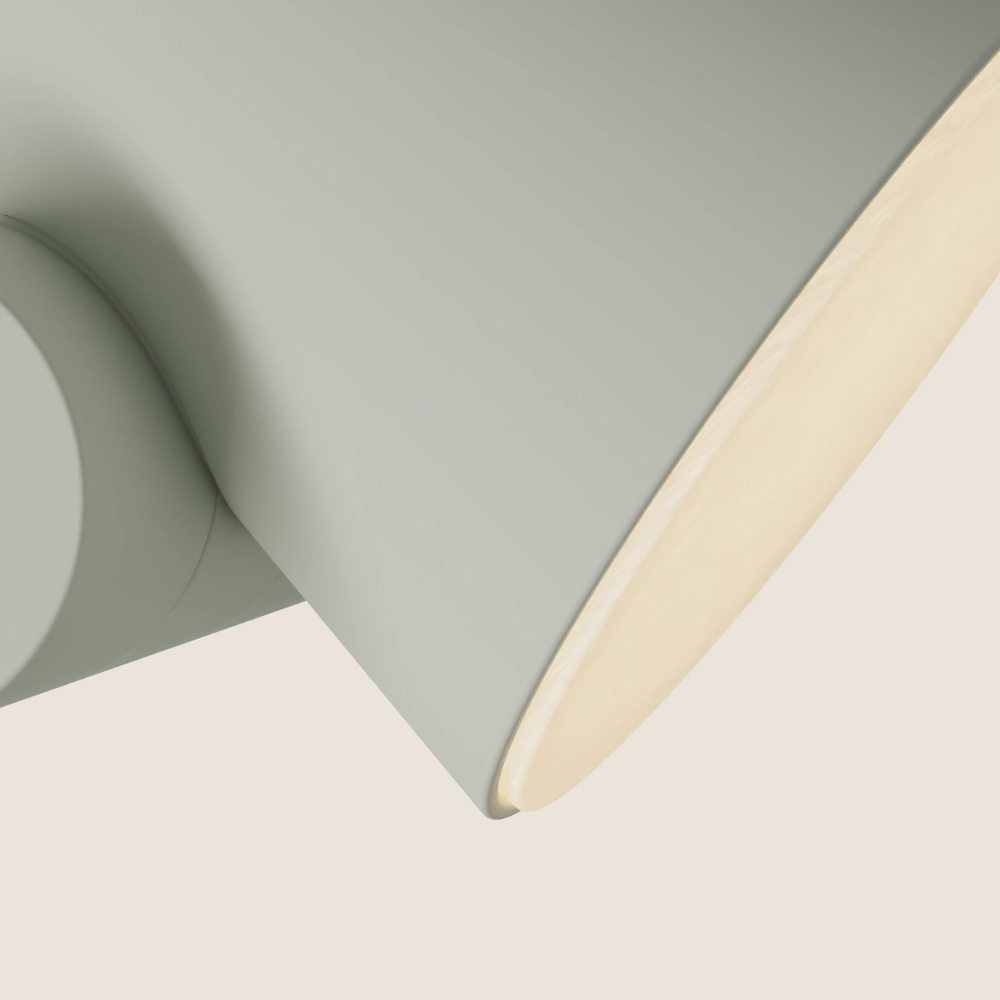 The meadow Aim Floor Light from Gantri close up.