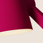 The hibiscus Aim Task Light from Gantri close up.