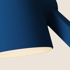 The midnight Aim Task Light from Gantri close up.