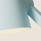 The sky Aim Task Light from Gantri close up.