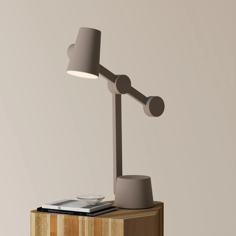 The smoke Aim Task Light from Gantri.