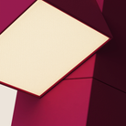 The hibiscus Analog Task Light from Gantri close up.