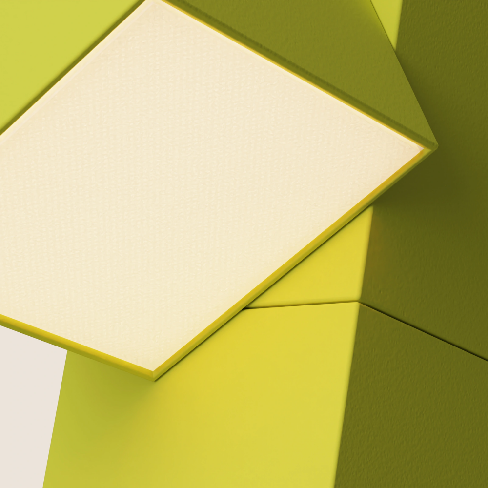 The sprout Analog Task Light from Gantri close up.