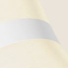 The snow Baltra Floor Light from Gantri close up.