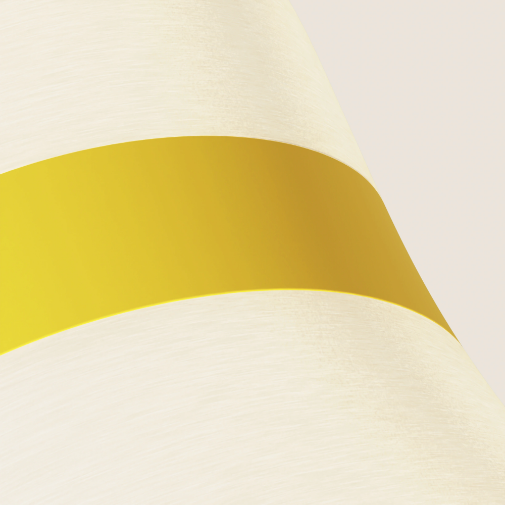 The sunrise Baltra Floor Light from Gantri close up.