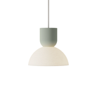 The meadow Buia Pendant Light from Gantri with the white cord.