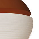 The sedona Cora Pendant Light from Gantri close up.