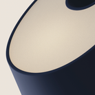 The midnight Fold Table Light from Gantri close up.