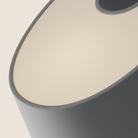 The mist Fold Table Light from Gantri close up.