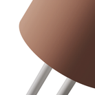The blossom Gio Floor Light from Gantri with the white rod option close up.