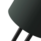 The forest Gio Floor Light from Gantri with the black rod option close up.