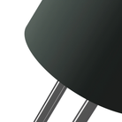 The forest Gio Floor Light from Gantri with the chrome rod option close up.