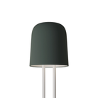 The forest Gio Floor Light from Gantri with the white rod option.