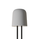 The mist Gio Floor Light from Gantri with the black rod option.