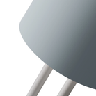 The sky Gio Floor Light from Gantri with the white rod option close up.