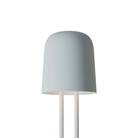 The sky Gio Floor Light from Gantri with the white rod option.