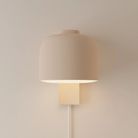 The peach Gio Wall Light from Gantri.