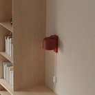 The sedona Gio Wall Light from Gantri in a home office.