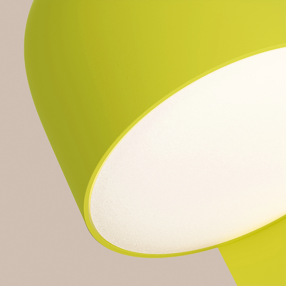 The sprout Gio Wall Light from Gantri close up.