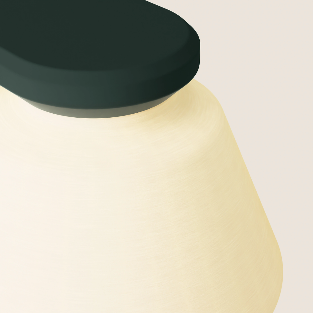 The forest Granada Wall Light from Gantri close up.