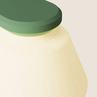 The sage Granada Wall Light from Gantri close up.