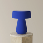 The cobalt Hula Table Light from Gantri. 