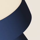 The midnight Hula Table Light from Gantri close up.