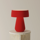 The poppy Hula Table Light from Gantri. 