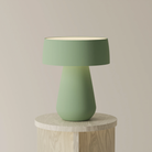 The sage Hula Table Light from Gantri.