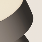 The smoke Hula Table Light from Gantri close up.