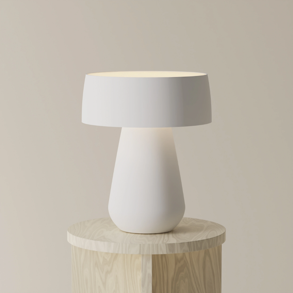 The snow Hula Table Light from Gantri.
