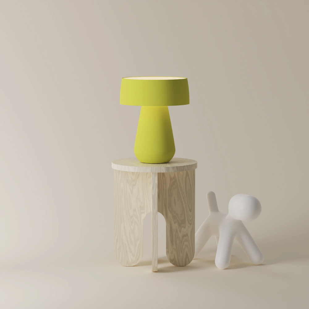 The sprout Hula Table Light from Gantri in a living room.