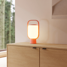 The blossom Kero Table Light from Gantri in a living room.