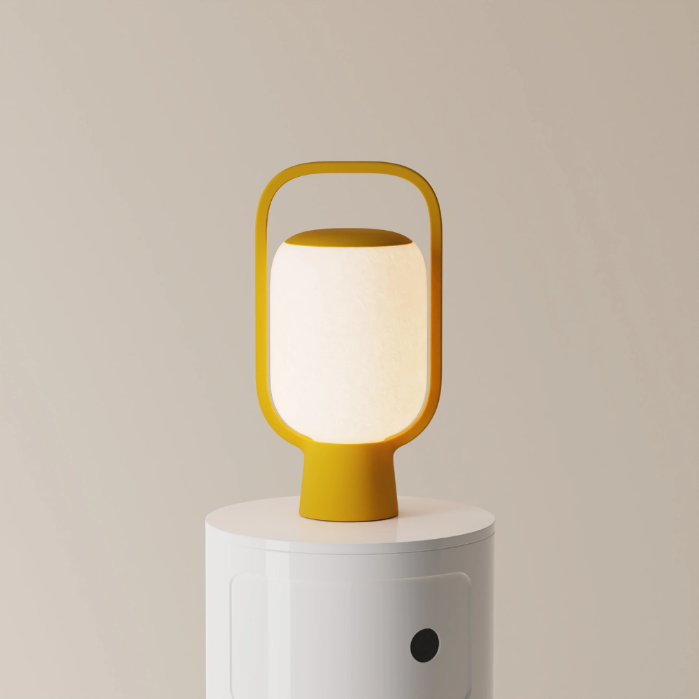 The mustard Kero Table Light from Gantri.