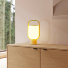 The sprout Kero Table Light from Gantri in a living room.