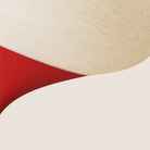 The poppy Kobble Floor Light from Gantri close up.