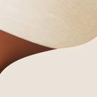 The sedona Kobble Floor Light from Gantr close up.