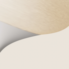The stone Kobble Floor Light from Gantri close up.