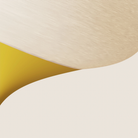 The sunrise Kobble Floor Light from Gantri close up.