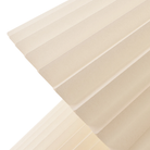 The Pleat Table Light from Gantri close up showing the detail of the 3d printed shade.