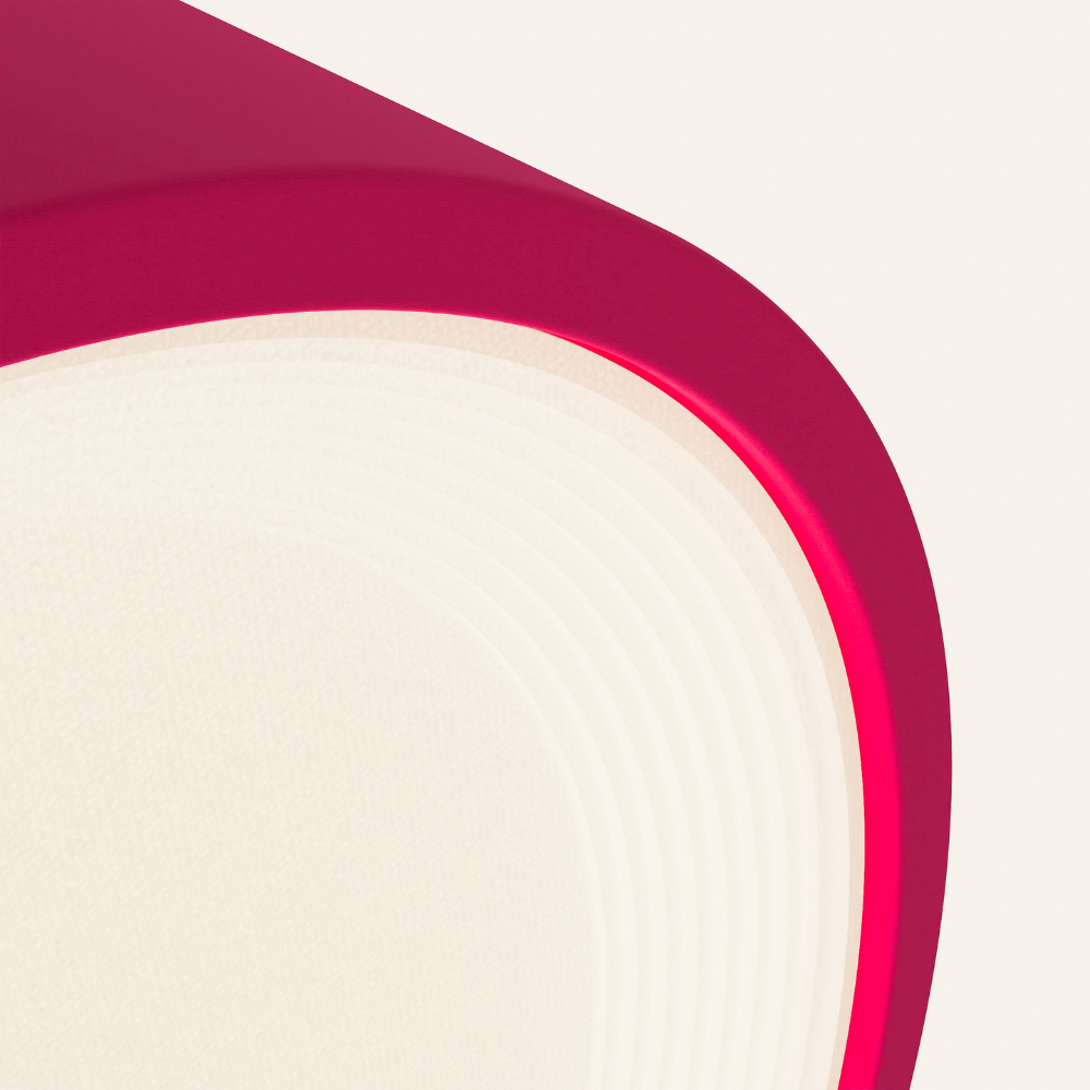 The hibiscus Vitria Flush Mount from Gantri close up.