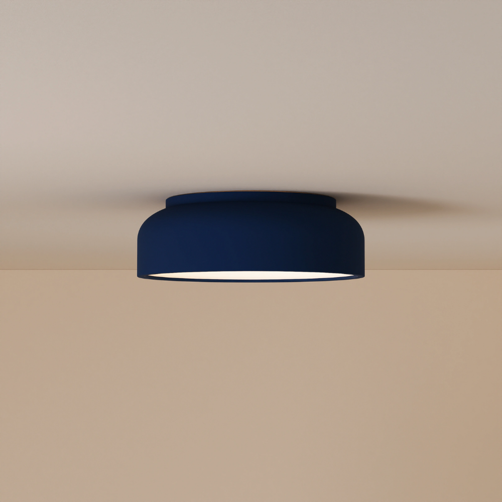 The midnight Vitria Flush Mount from Gantri.