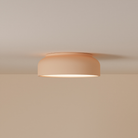 The peach Vitria Flush Mount from Gantri.