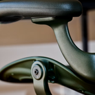 The Aeron Chair from Herman Miller in Jasper / Jasper up close.