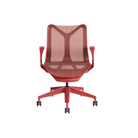 The canyon Cosm Office Chair with low back and fixed arms from Herman Miller features auto-harmonic tilt and a flexible frame.