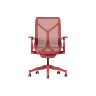 The canyon Cosm Office Chair with mid back and adjustable arms from Herman Miller features auto-harmonic tilt and a flexible frame.