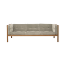 The Cube Sofa 80 inch Purr Oak from Herman Miller.